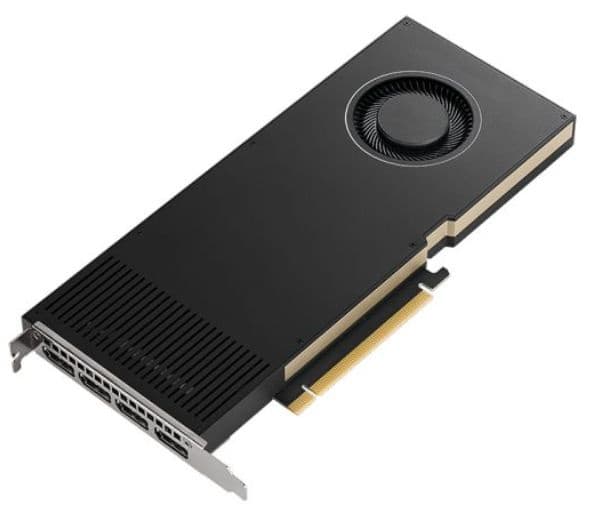 Видеокарта NVIDIA PCIE16 RTX A4000 16GB BLK 256B 900-5G190-1700-000