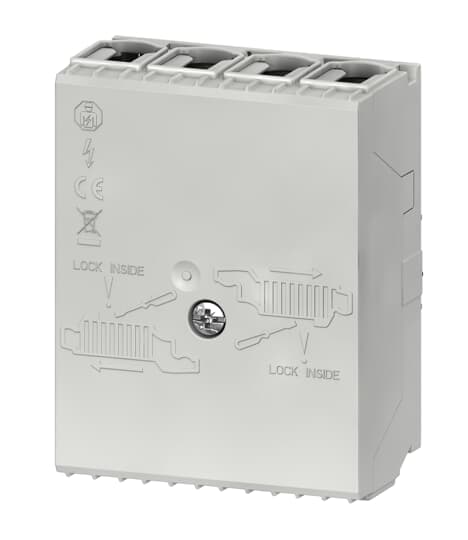 Вводной клеммный блок ABB ZLS924-3LNAB 2CCF181820R0001, для использования с серией SMISSLINE TP, длина 93 мм, 690 В AC