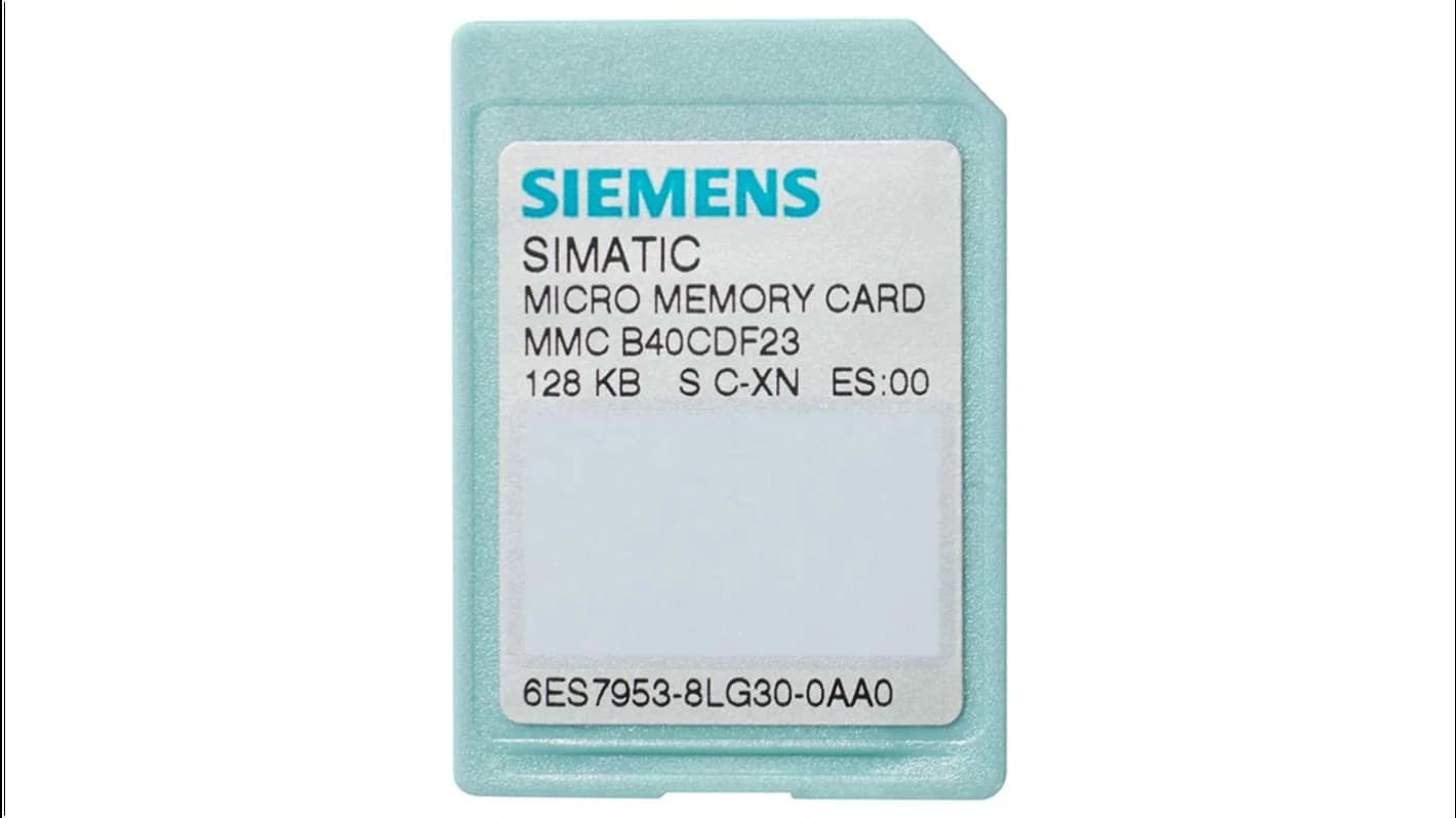 ​Карта памяти Siemens SIMATIC S7 6ES7953-8LG31-0AA0, 128 КБ, для контроллеров S7-300, C7 и ET 200