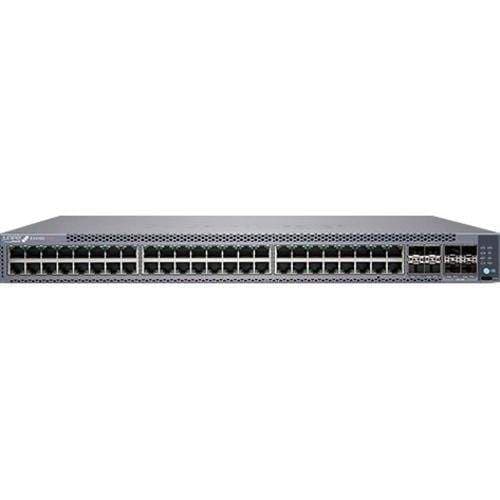​Коммутатор Juniper EX4100-48MP, 16 портов 100 Мбит/с/1 Гбит/с/2,5 Гбит/с и 32 порта 10/100/1000 Мбит/с с поддержкой PoE++ (до 90 Вт на порт), 4 порта 10 Гбит/с SFP+, 4 порта 25 Гбит/с SFP28
