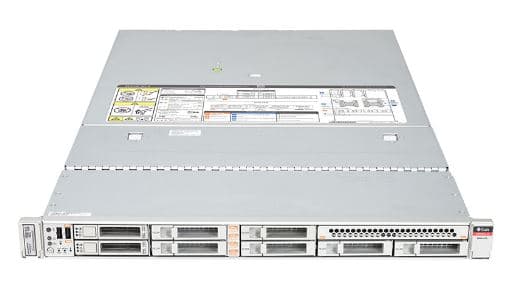 Сервер Oracle S7-2, 1x 8-ядерный процессор 4.27 ГГц, 256 ГБ DDR4-2400, 2x 1.2 ТБ 10K SAS HDD / 4x 6.4 ТБ SSD, 12Gb SAS HBA, 2x блока питания, ОС Solaris, гарантия 30 дней