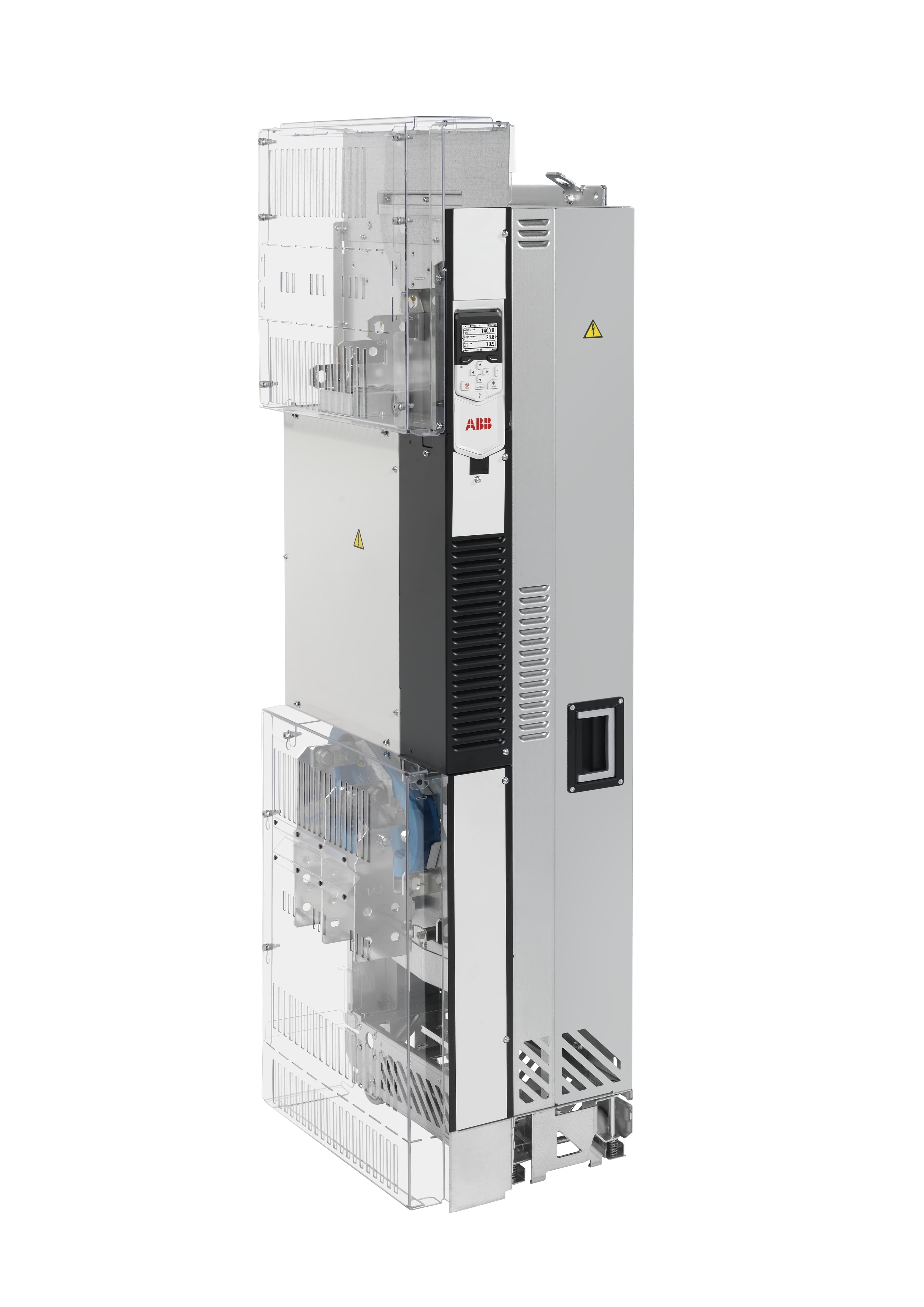 Преобразователь частоты ABB ACS880-04-650A-3+N5050+N8015, номинальная мощность 355 кВт, номинальный ток 650 А, напряжение 400 В