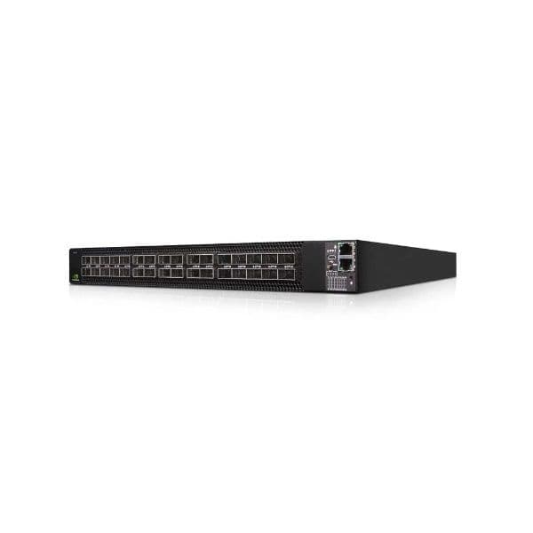 Коммутатор Mellanox Spectrum-2 на базе 100GbE 1U с Cumulus Linux, 32 порта QSFP28, 2 блока питания (AC), x86 CPU, стандартный