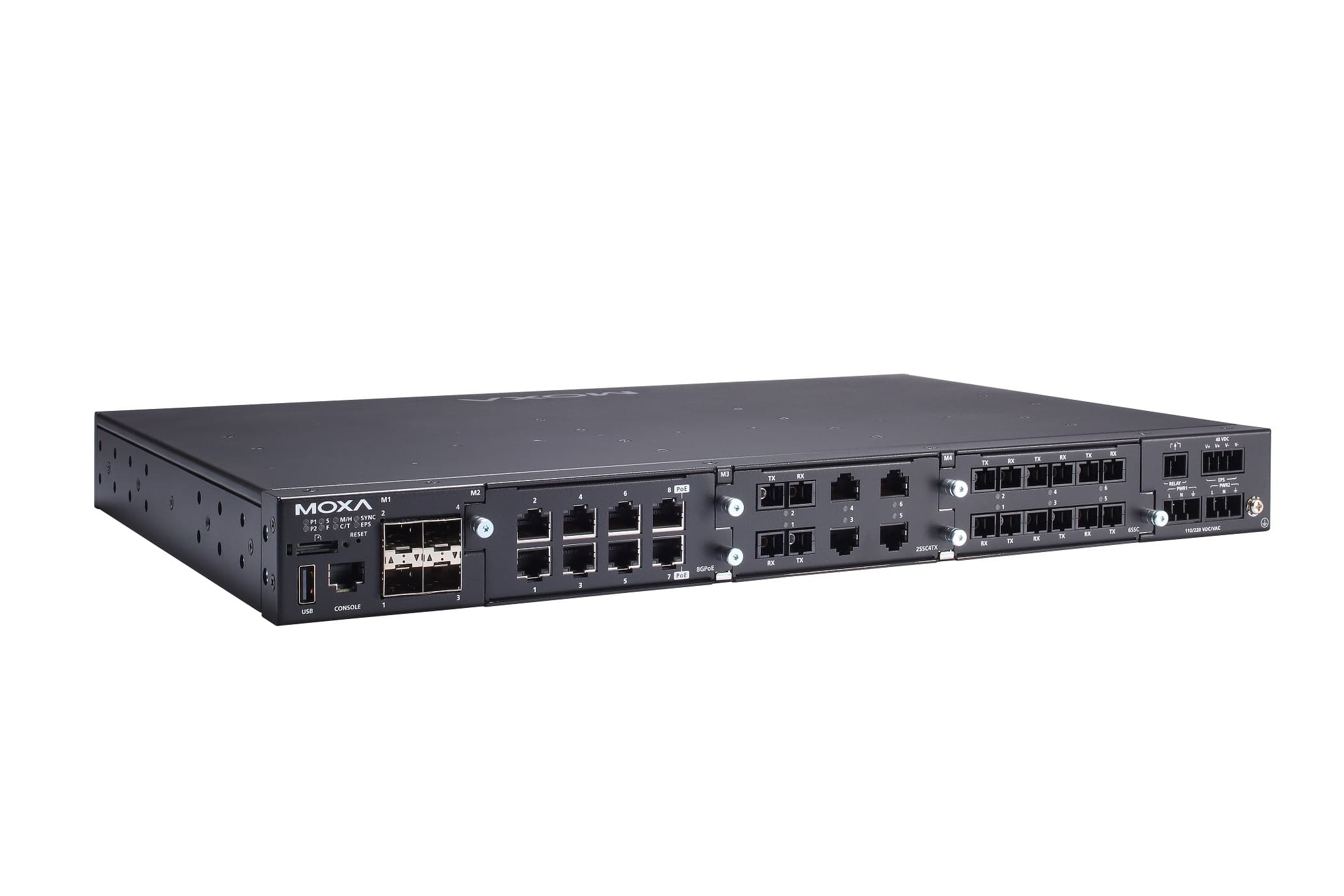 Коммутатор MOXA RKS-G4028-4GT-LV-T
