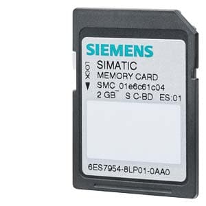 Карта памяти Siemens 6ES7954-8LL04-0AA0, SIMATIC S7, 256 МБ, для контроллеров S7-1x00, 3,3 В Flash