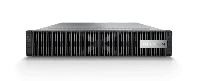 Сервер xFusion FusionServer 2288H V7 с конфигурацией: 8 x 2,5 дюйма, 2 x процессор Intel Xeon 6444Y, 16 x 32GB DDR5 4800 RAM, 6 x 1.92TB SATA SSD + 2 x M.2 480GB SSD, контроллер 9560-8i-4G (с конденсаторами), PCIe Dual Port Gigabit + X710 Dual Port 10Giga