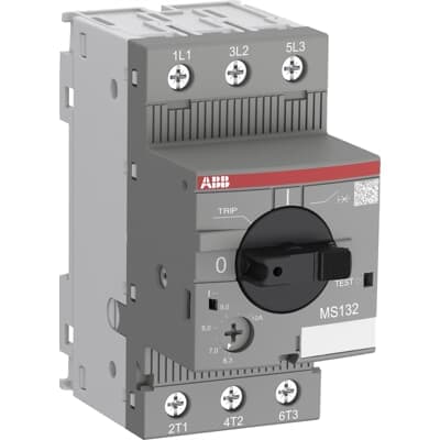 Автоматический выключатель для защиты электродвигателя ABB MS132-0.63 1SAM350000R1004